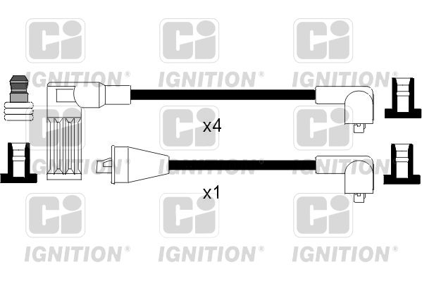 QUINTON HAZELL Комплект проводов зажигания XC908